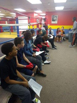 Nutritional workshops held twice a month at Temple Boxing and Fitness Academy for all of our clients!