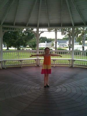 Gazebo next to town hall