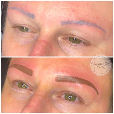 Brow Color Correction