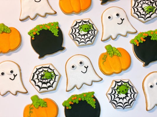 Custom Halloween cookies !