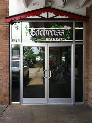 Edelweiss event space located next door