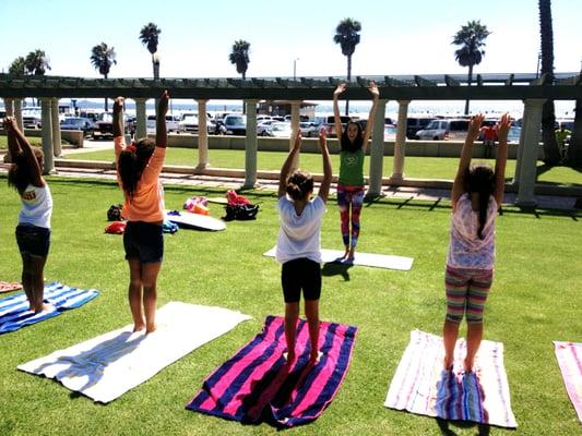 OUTDOOR YOGA for KIDS