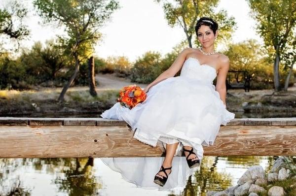 Wedding Photographer at Tanque Verde Ranch in Tucson, AZ