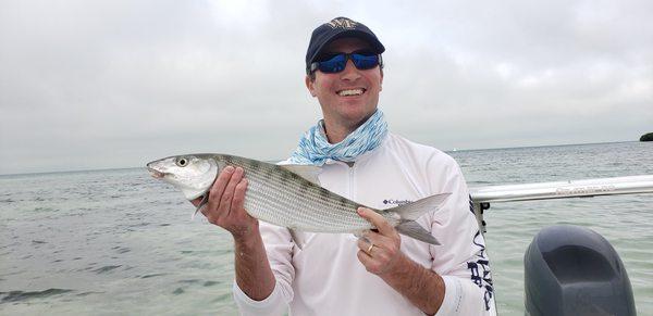 New Year's bonefish with  www.MiamiBoneFIshing.com