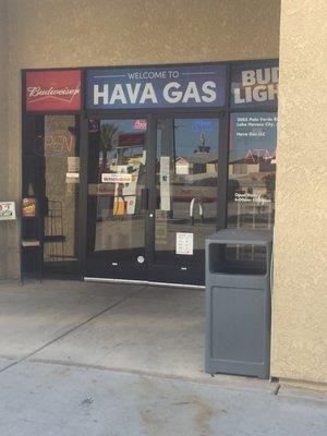 HavaGas Store has a good variety of items.