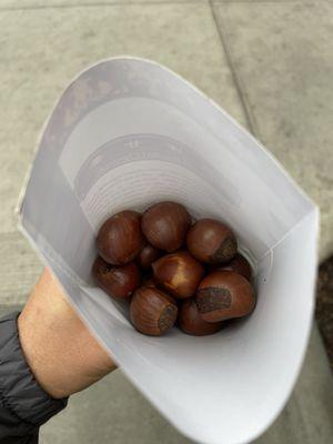 Roasted chestnuts