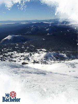 one of the benefits of living in Bend is Mt. Bachelor ski resort.