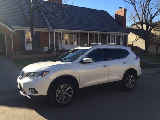 Our new Nissan Rogue.