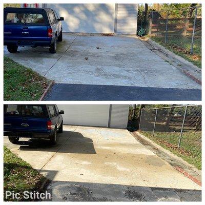 Concrete driveway cleaning in Beltsville, MD