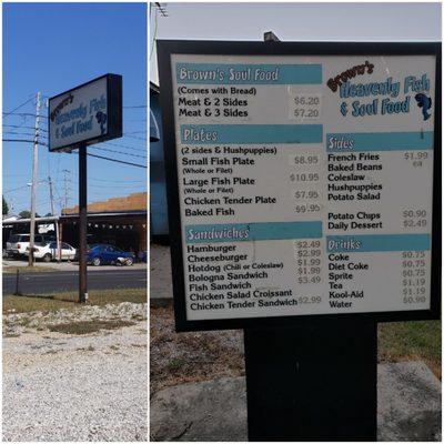 Brown's Heavenly Fish and Soul Food