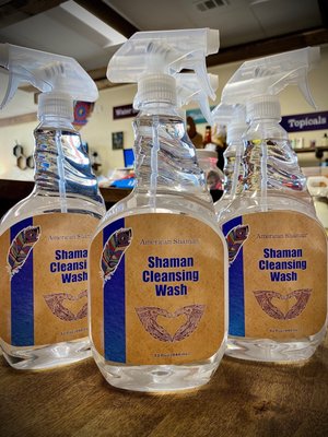 Shaman Cleansing Wash 32oz spray bottle