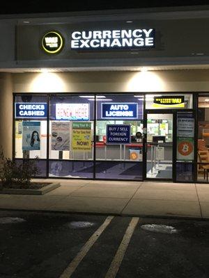 Currency Exchange/Auto License