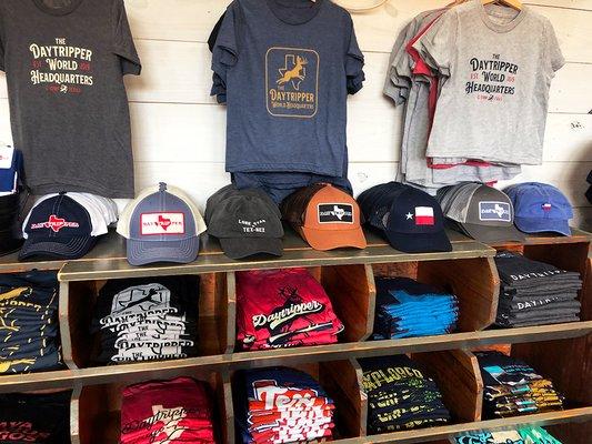 Come see our huge selection of shirts & hats!