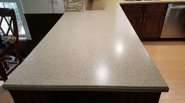 Staron Solid Surfacing fabricated in our shop.