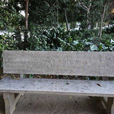 Memorial bench