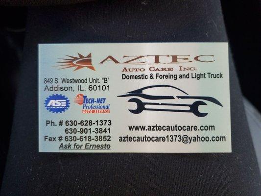 Aztec Auto Care