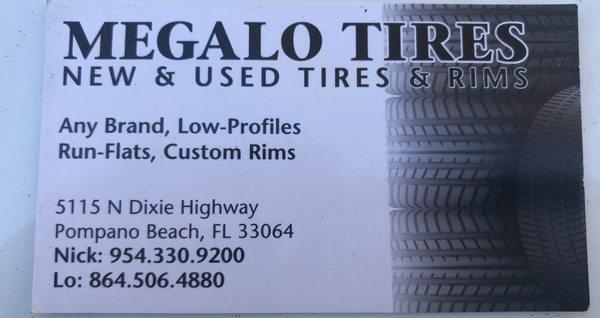 Megalo Tires