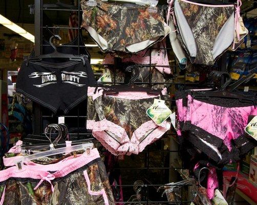 Camouflage Lingerie and Bathing Suits!