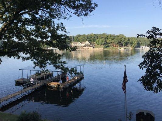 View of Big Ed's Dock