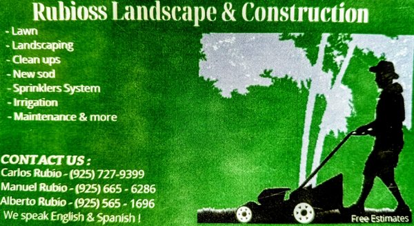 Rubio's Landscape and Construction