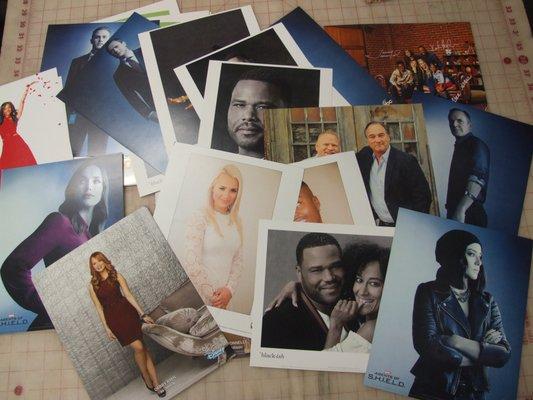 Printing high end celebrity head shots  for our ABC customer