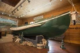 In the museum's boat room, check out the boat that Joshua James used to rescue some of the 540 lives he saved.