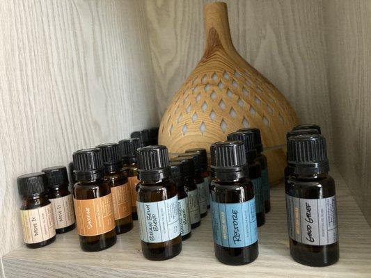 Custom Blends you love during treatment now available for purchase in Wenatchee.