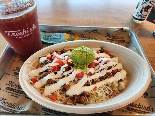 Chicken burrito bowl