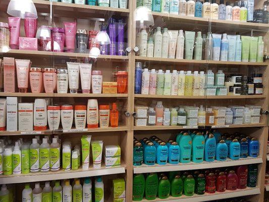 Salon brand hair care. Kerastase, Deva Curl, Redken and lots more!