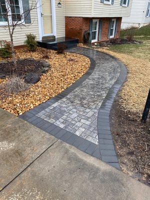 Patio Paver Walkway