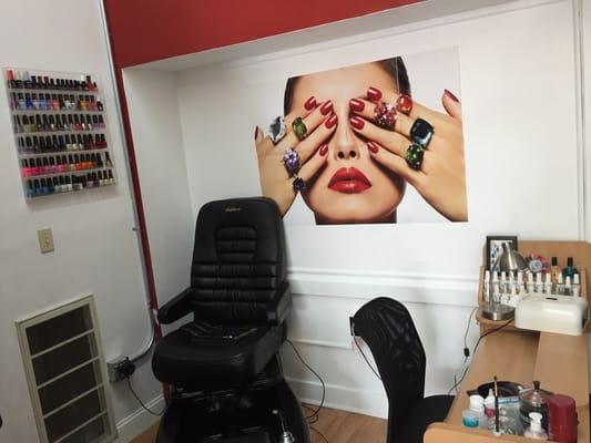 Nails area