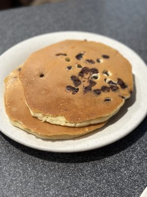 Chocolate chip pancakes