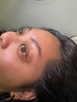 eyebrow lamination and lash lift !