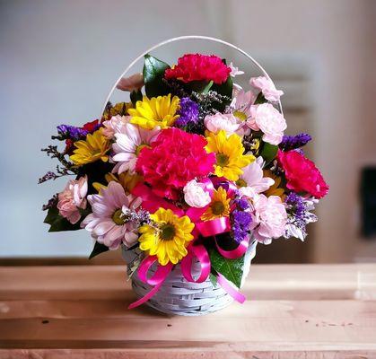 Bonnie Mixed Basket Arrangement