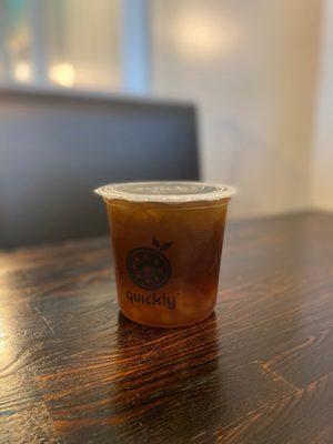 Wintermelon tea with crystal boba