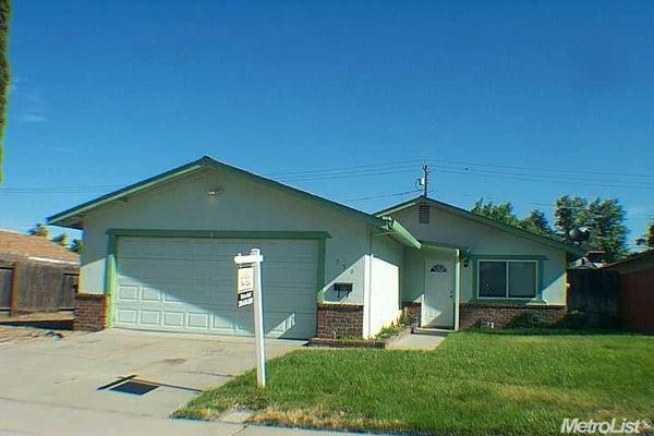 Sold Listing. Partially updated Manteca home sold in 20 days