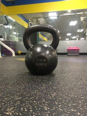 Kettle bell workout