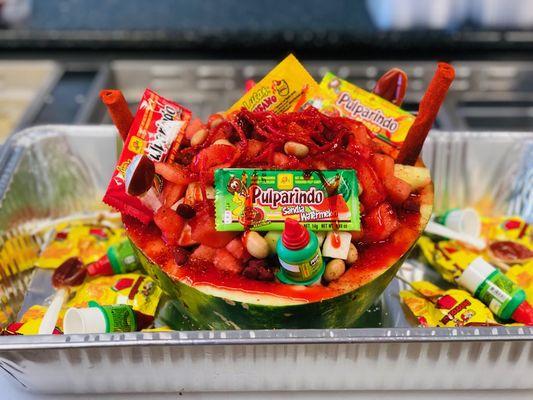 Crazy watermelon platter