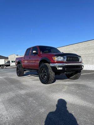 Beautiful Red Tacoma!