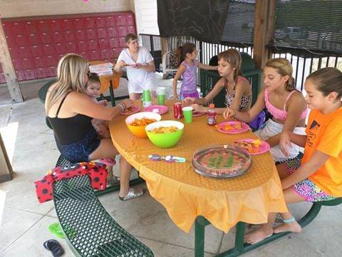 There are 2 large tables like this for events.