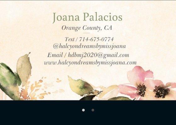 Halcyon Dreams By Miss Joana