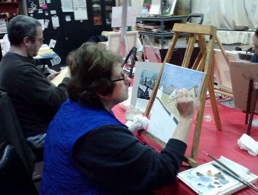 Adult Oil Painting class