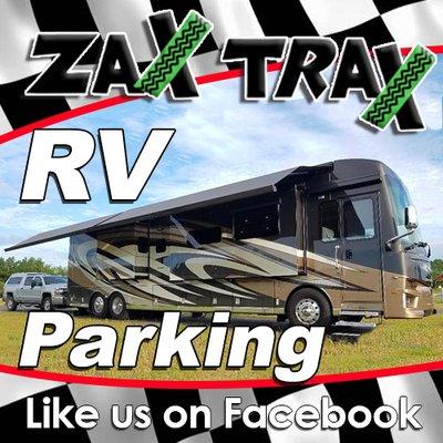 Overnight RV Parking now available at Zax Trax!  Water and dump station available. Restrooms.  All sizes of RV's.