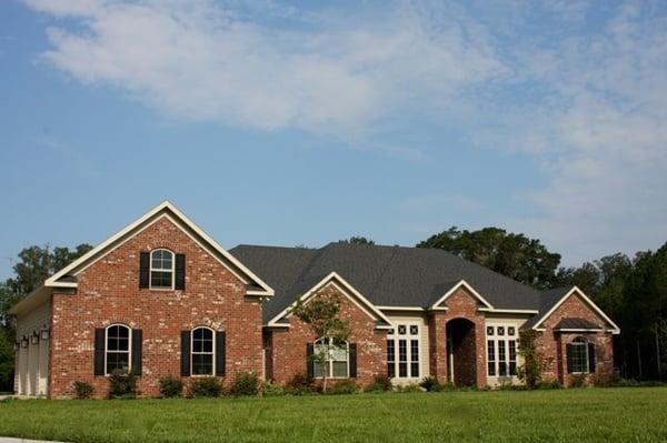 Custom home built by Evans Home Building