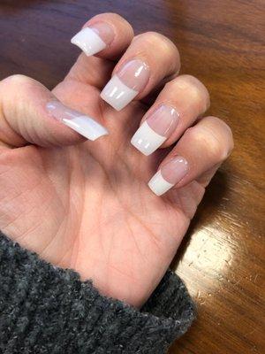 I asked for narrow nails like my nail bed.