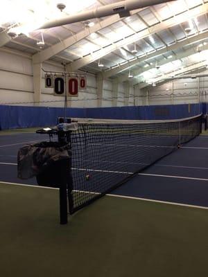 Court 5. Indoors. I want to be a member!!