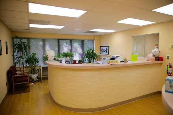 reception desk