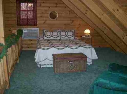 Shady Maple Loft Bedroom.