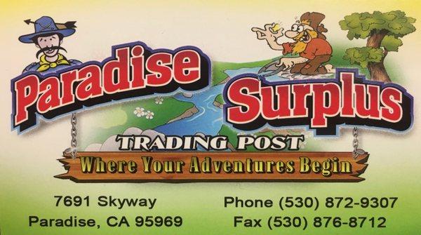 Paradise Surplus & Trading Post