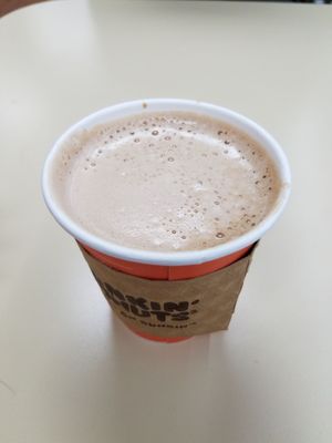 Hot mocha latte